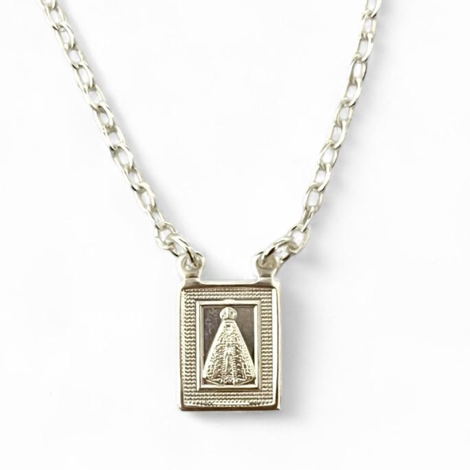 COLAR ESCAPULARIO NOSSA SENHORA LISO