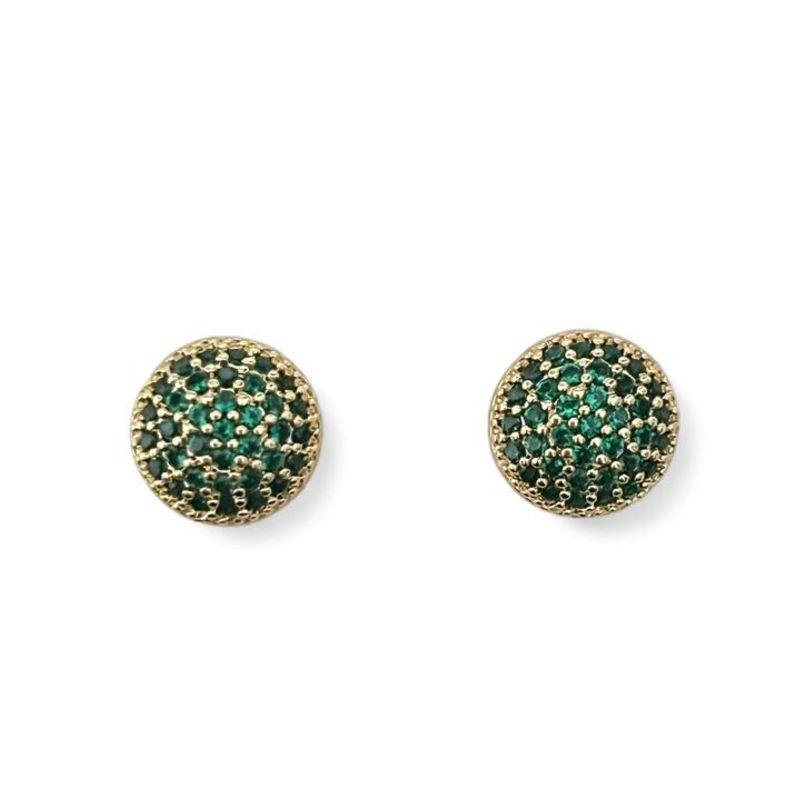 BRINCO CIRCULO ZIRCONIA ESMERALDA